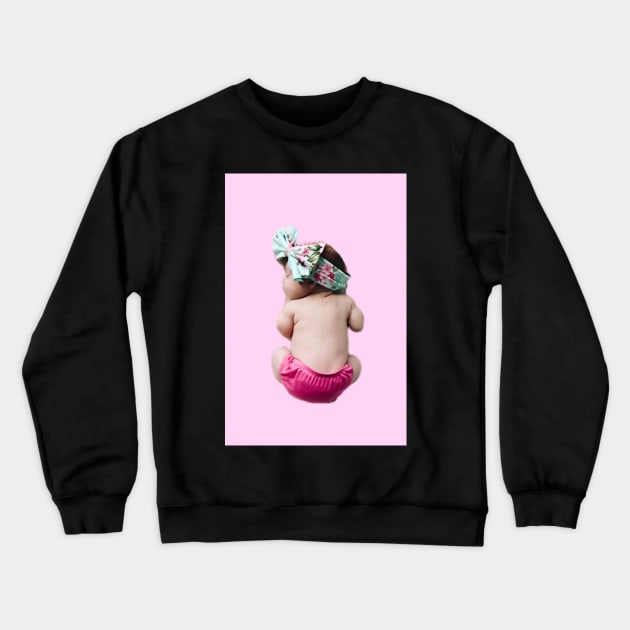 Baby Shower Baby girl Crewneck Sweatshirt by djil13